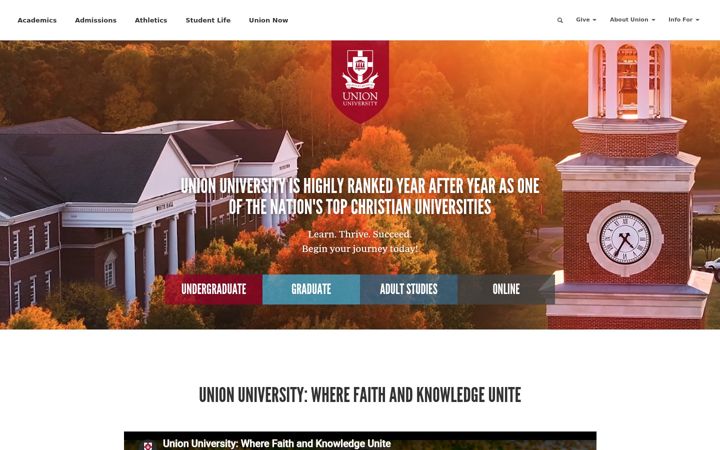 Screenshot of uu.edu