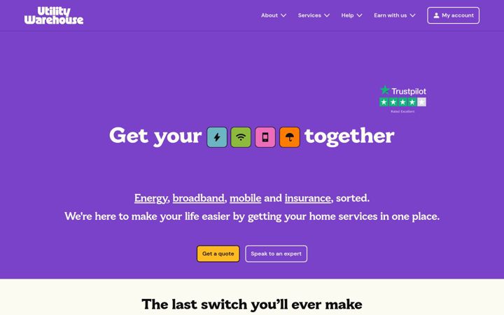 Screenshot of uw.co.uk