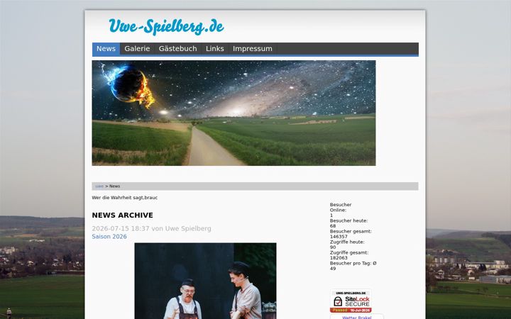 Képernyőkép: uwe-spielberg.de