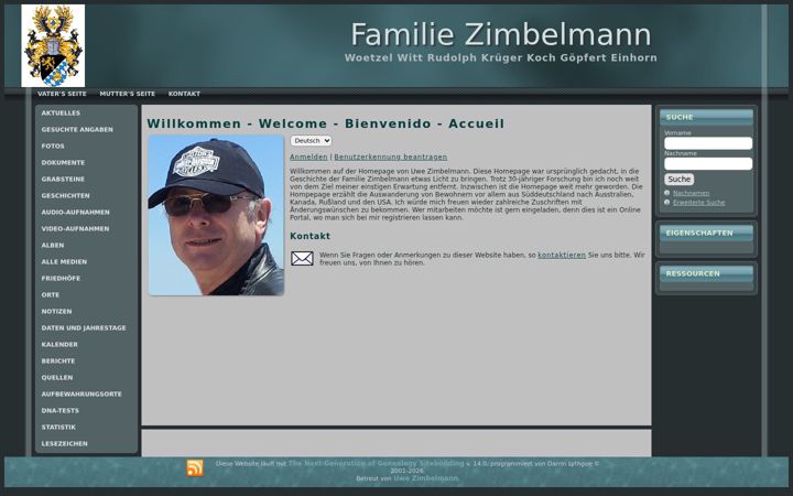 Screenshot of uwe-zimbelmann.de