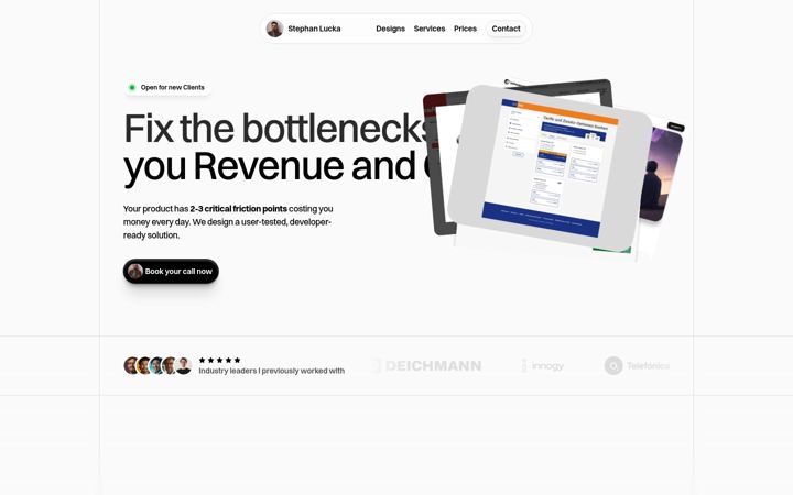 Snímek obrazovky ux-beratung.de