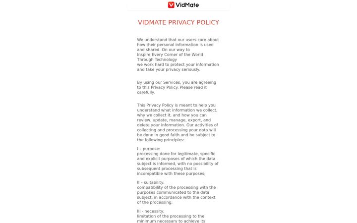 Screenshot του v-videoapp.com