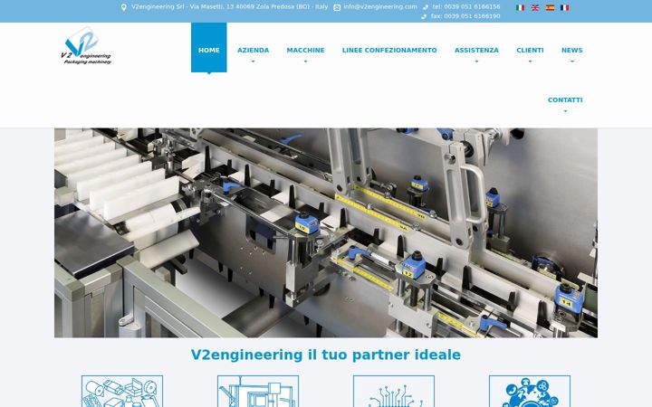 Screenshot of v2engineering.com