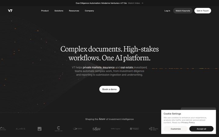 Screenshot of v7labs.com