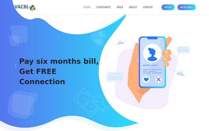 Screenshot of vacbl.com