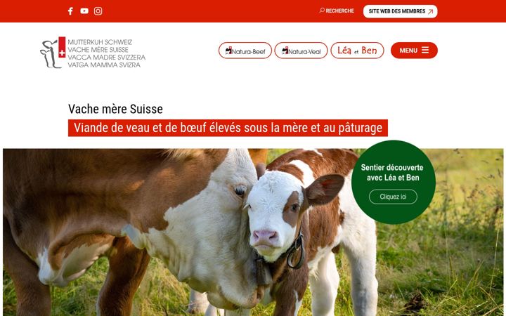 Екранна снимка на vachemere-suisse.ch