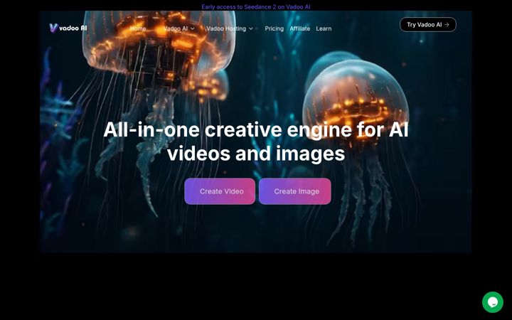 Screenshot of vadoo.tv