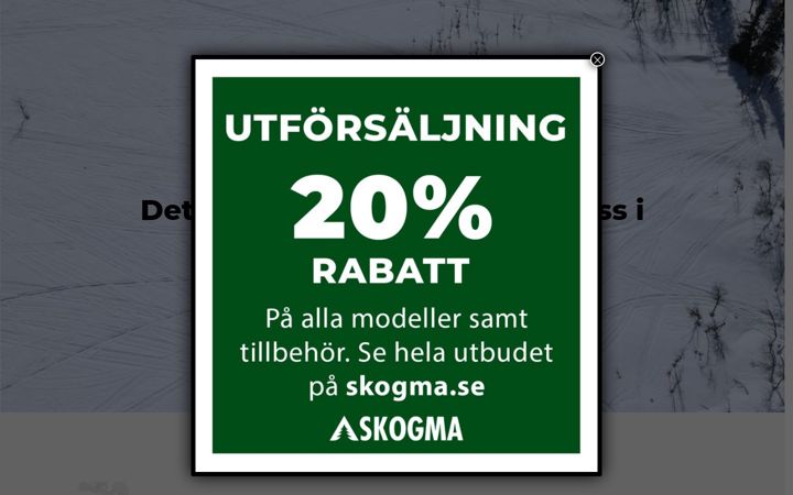 Screenshot van vaellan.se