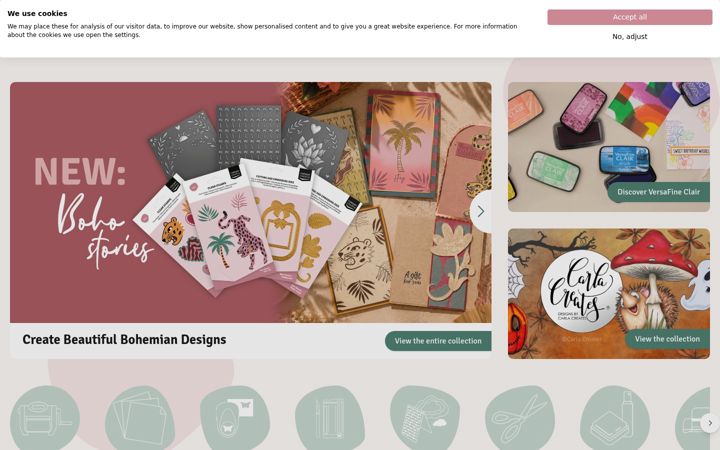 Screenshot von vaessen-creative.com