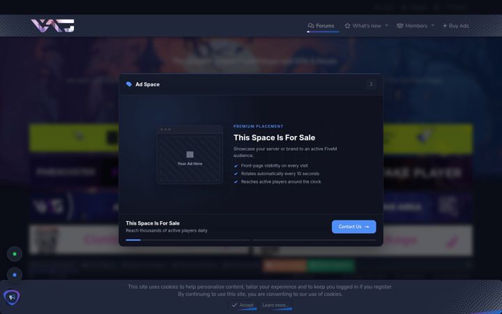Screenshot of vag.gg