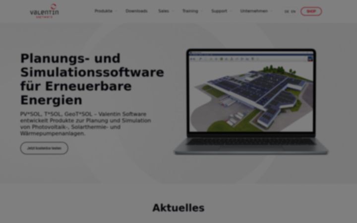 Screenshot of valentin-software.com
