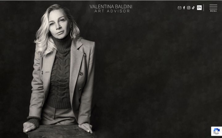 Ekrānuzņēmums no valentinabaldiniartadvisor.it