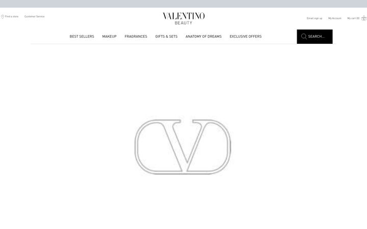 Zrzut ekranu valentino-beauty.us