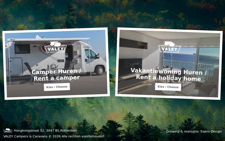 Captura de pantalla de valey.nl