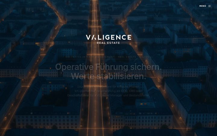 Képernyőkép: valigence.de