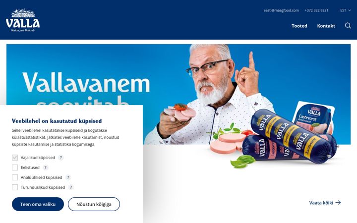 Screenshot di valla.ee