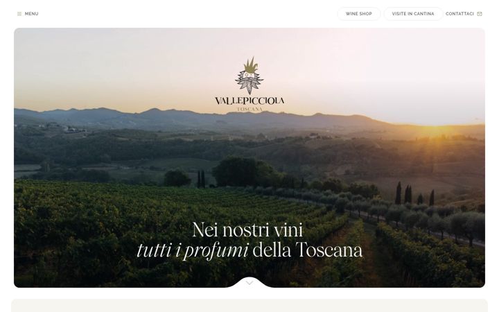 Ekrano kopija vallepicciola.com