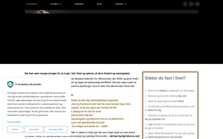 Screenshot of vallovalor.dk
