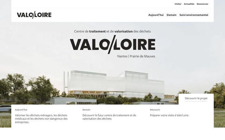 Screenshot di valo-loire.fr