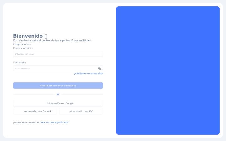 Screenshot του vambeai.com