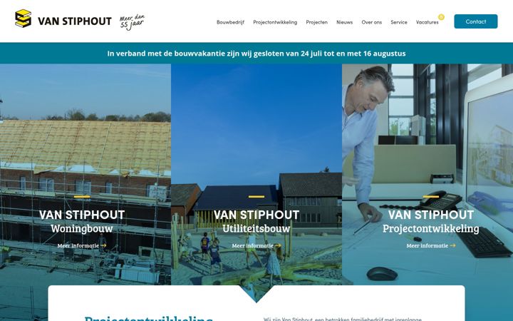 Captura de ecrã de van-stiphout.nl