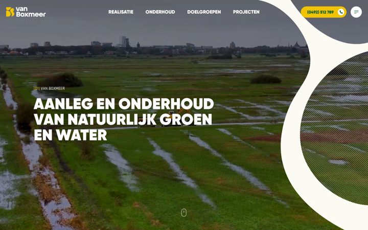 Screenshot of vanboxmeerhelmond.nl