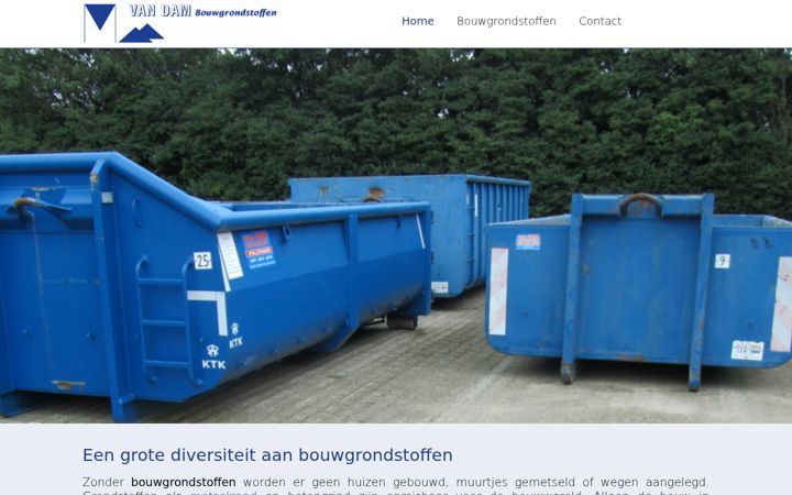 Skærmbillede af vandambouwgrondstoffen.nl