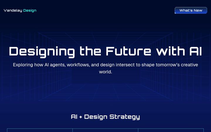 Screenshot of vandelaydesign.com