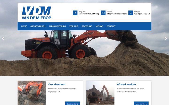 Zrzut ekranu vandemierop.com
