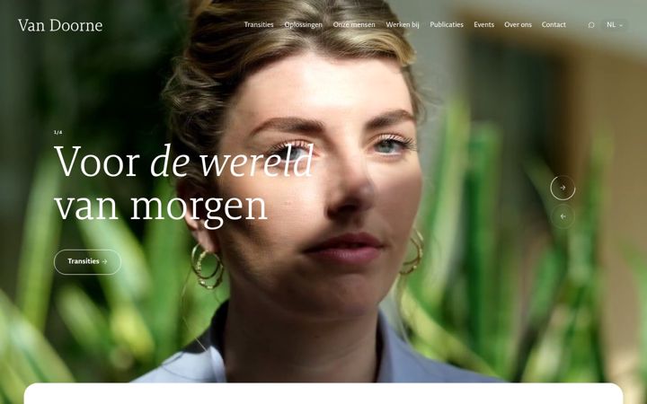 Screenshot von vandoorne.com