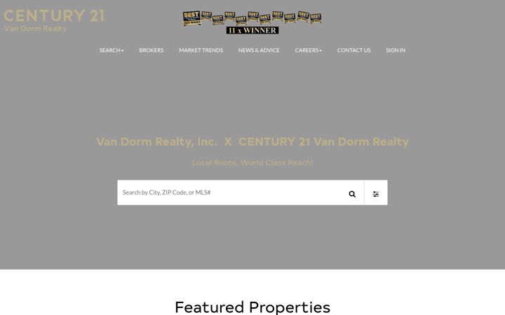 Screenshot of vandorm.com