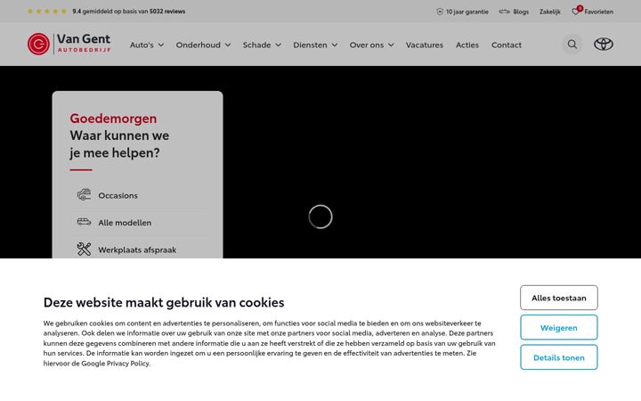 Zrzut ekranu vangent.nl
