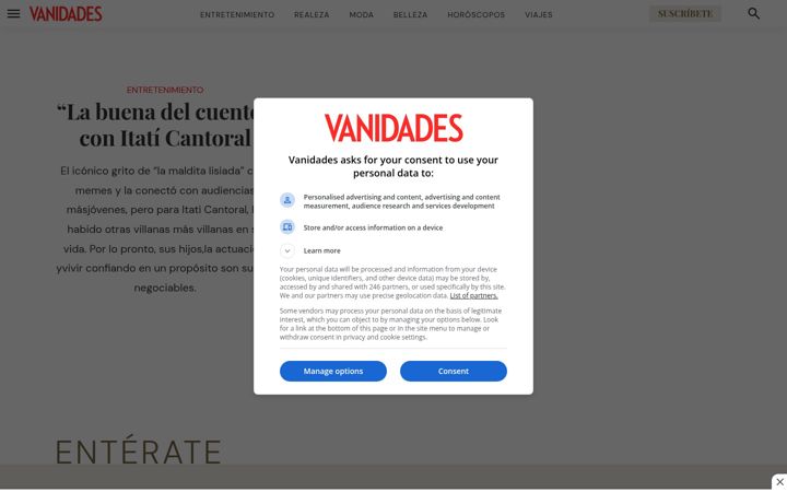 Screenshot of vanidades.com
