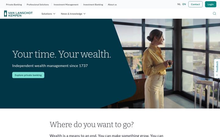 Screenshot of vanlanschotkempen.com