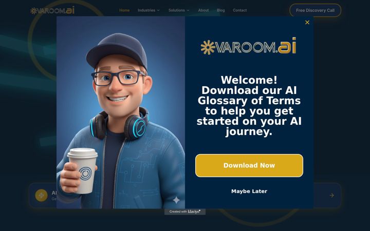Screenshot of varoomai.com