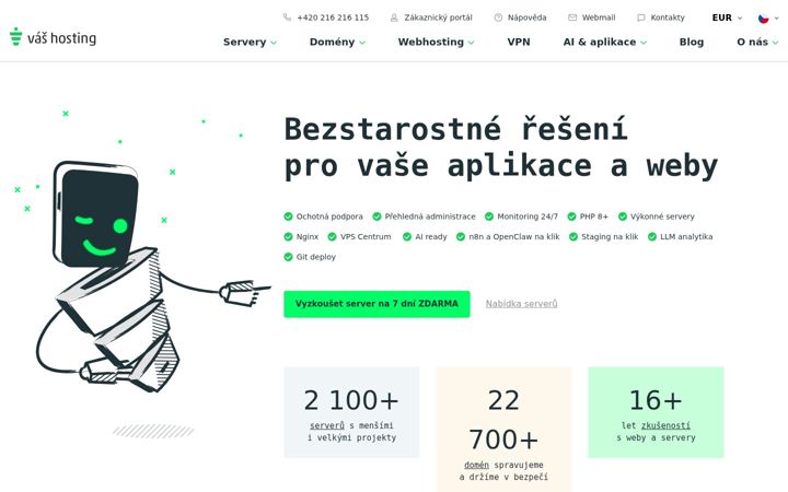 Screenshot of vas-hosting.eu