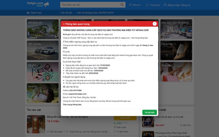 Screenshot of vatgia.com