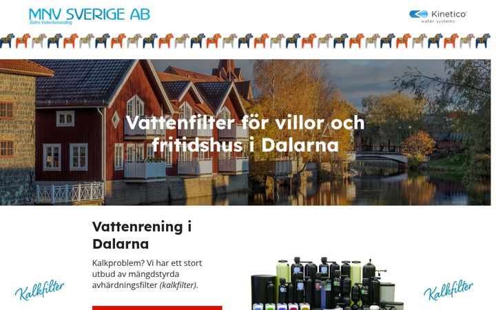 Screenshot of vattenreningdalarna.se