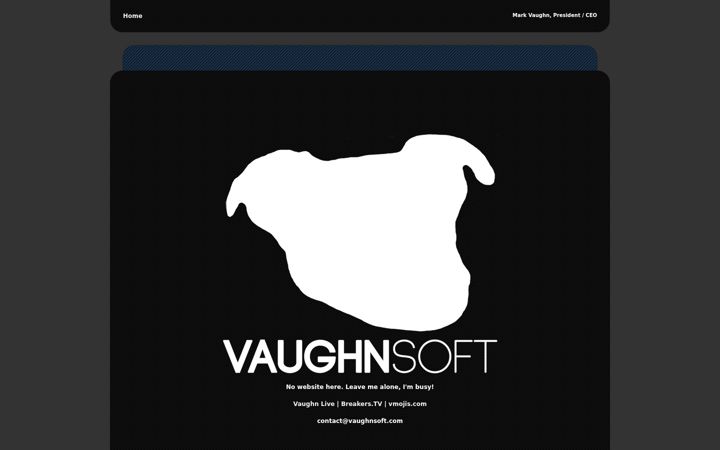 Screenshot of vaughnsoft.net