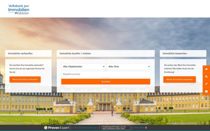 Captură de ecran a vbpur-immo.de