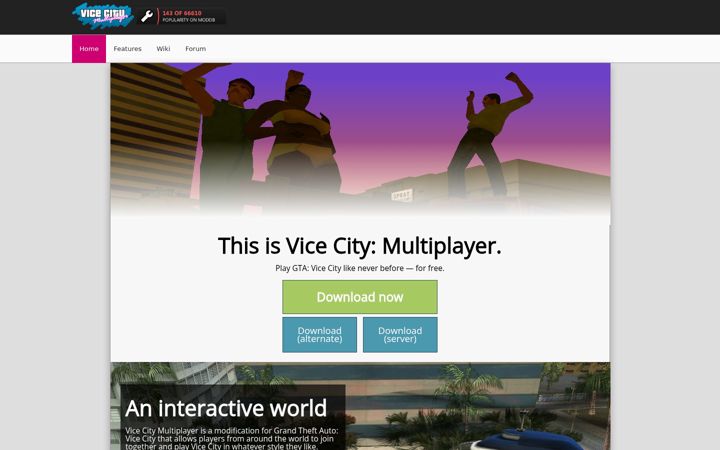 Screenshot of vc-mp.org