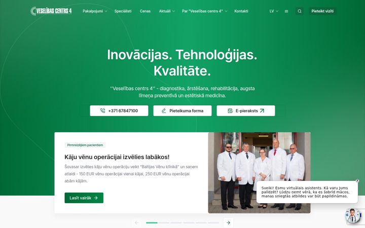 Képernyőkép: vc4.lv