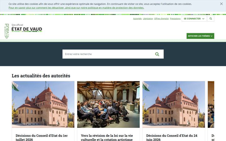 Captura de pantalla de vd.ch