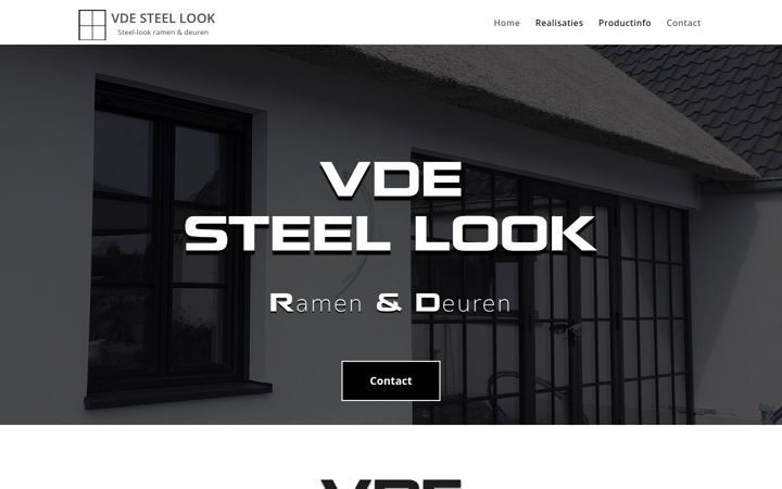 Zrzut ekranu vde-steel-look.be