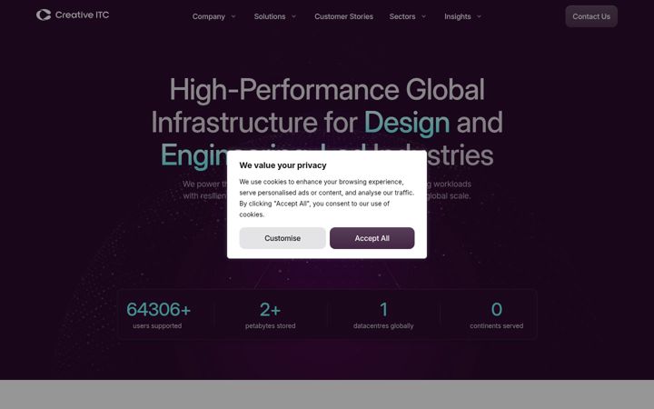 Screenshot of vdipod.com