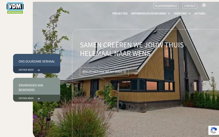 Skærmbillede af vdm.nl