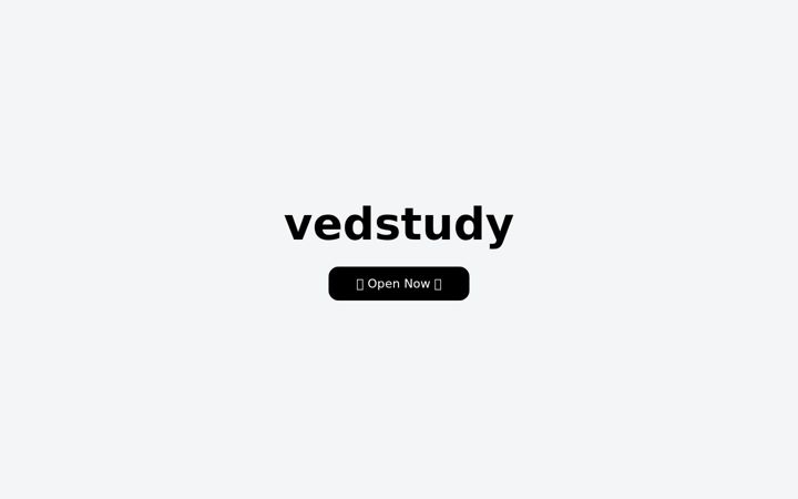 Screenshot of vedstudy.com