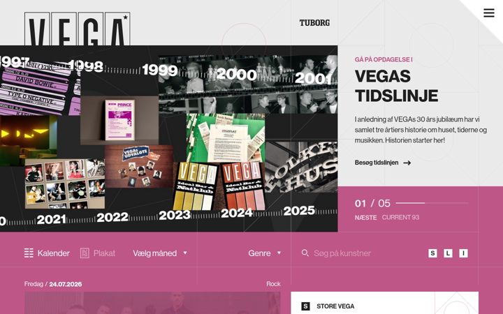 Screenshot of vega.dk
