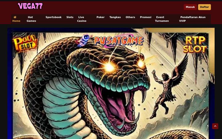Captura de ecrã de vega77.org