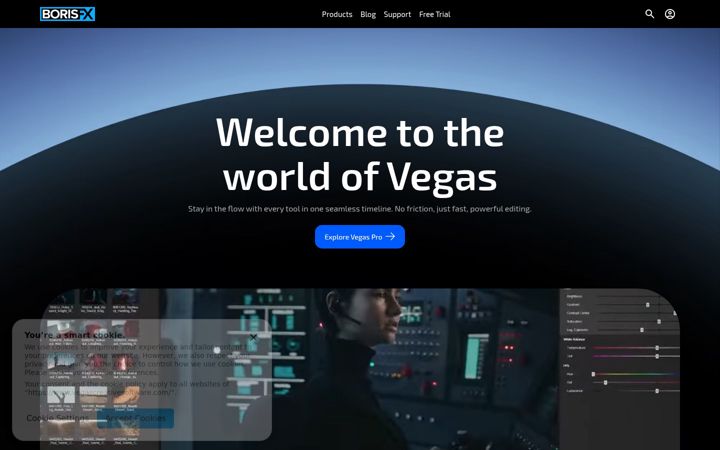 Screenshot of vegascreativesoftware.com